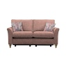 Parker Knoll Hazel Plain Back Large 2 Seater Sofa With Power Footrest