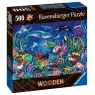 Ravensburger Under The Sea Wooden Jigsaw Puzzle - 500 Pieces