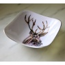 Tilnar Art Stag Square Bowl