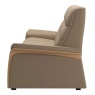 Stressless Mary 3 Seater Recliner Sofa With Wooden Arms