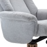 Close up of Leon Swivel Chair Arm