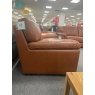 Annie 2 Seater Sofa in Brandy Coloured Leather