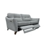 G Plan Hatton Formal Back 3 Seater Sofa With Double Power Footrest