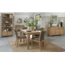 Jasper Oak 4-6 Extending Dining Table