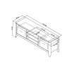 Jasper Oak Entertainment/TV Unit