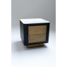 Talisman Square Lamp Table With Two Drawers