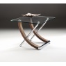 Tusk Square Glass Lamp Table