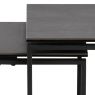 Katrine Ceramic Nest Of Tables - Black