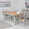 Easton 1.8m Butterfly Extending Dining Table - Grey