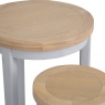 Easton Round Nest of 2 Tables - Grey
