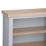 Easton Small Wide Bookcase - Grey