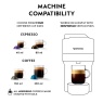 Nespresso 11729 Vertuo Pop Coffee Pod Machine - Liquorice Black