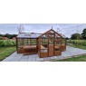 Swallow Cygnet T-Shaped 6ft 8 Wide Wooden Greenhouse