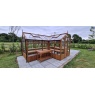 Swallow Cygnet T-Shaped 6ft 8 Wide Wooden Greenhouse