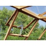 Swallow Swan T-Shaped 8ft 9 Wide Wooden Greenhouse