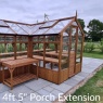 Porch Extension For The Swallow Swan Greenhouse
