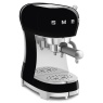 Smeg ECF02BLUK Espresso Coffee Machine - Black