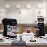 Smeg ECF02BLUK Espresso Coffee Machine - Black