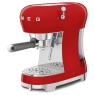 Smeg ECF02RDUK Espresso Coffee Machine - Red