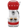 Smeg ECF02RDUK Espresso Coffee Machine - Red