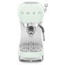 Smeg ECF02PGUK Espresso Coffee Machine - Pastel Green