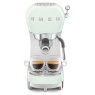 Smeg ECF02PGUK Espresso Coffee Machine - Pastel Green