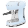 Smeg ECF02PBUK Espresso Coffee Machine - Pastel Blue