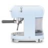 Smeg ECF02PBUK Espresso Coffee Machine - Pastel Blue