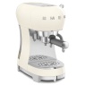 Smeg ECF02CRUK Espresso Coffee Machine - Cream