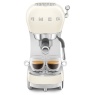 Smeg ECF02CRUK Espresso Coffee Machine - Cream