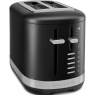 KitchenAid 5KMT2109BBM Manual Control 2 Slice Toaster - Matte Black