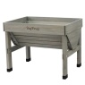 VegTrug Small Classic Raised Planter - Grey Wash Wood