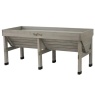 VegTrug Medium Classic Raised Planter - Grey Wash Wood