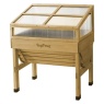 VegTrug Small Cold Frame - Natural Wood