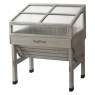 VegTrug Small Cold Frame - Grey Wash Wood