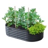 VegTrug Vegtub Modular Metal Raised Bed Kit - Charcoal
