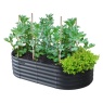 VegTrug Vegtub Modular Metal Raised Bed Kit - Charcoal