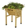 VegTrug Kids FSC 100% Raised Planter - Natural Wood