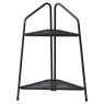 VegTrug 2 Tier Metal Corner Plant Stand