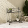 VegTrug 2 Tier Metal Folding Plant Stand