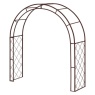 VegTrug Metal Climbing Garden Arch - Brown