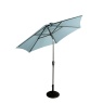 Supremo Riviera 3m Deluxe Crank & Tilt Parasol - Duck Egg