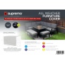 All Weather Furniture Cover for Supremo Melbury Corner Set - Grey