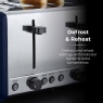 Tower Sera T20086MNB 4 Slice Toaster - Midnight Blue