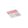 Amtech 10 Piece 140mm (5.5") Steel Needle File Set
