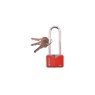 Amtech Long Shackle Rhombic Chrome Plated Iron Padlock