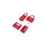 Amtech 4 Piece Combination Padlock Set