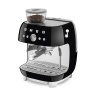 Smeg EGF03LUK 50S Style Retro EGF03 Bean-To-Cup Espresso Coffee Machine - Black