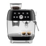 Smeg EGF03LUK 50S Style Retro EGF03 Bean-To-Cup Espresso Coffee Machine - Black