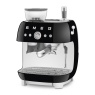 Smeg EGF03LUK 50S Style Retro EGF03 Bean-To-Cup Espresso Coffee Machine - Black